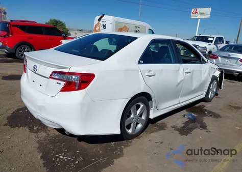 2012 Toyota Camry Se из США, поврежденный, VIN 4T1BF1FK2CU550041